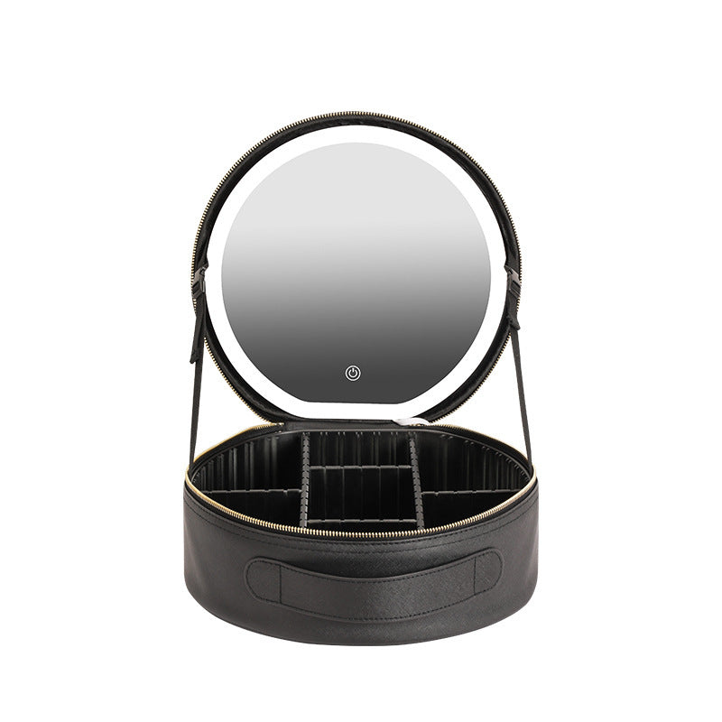 Smart LED Makeup Bag With Mirror