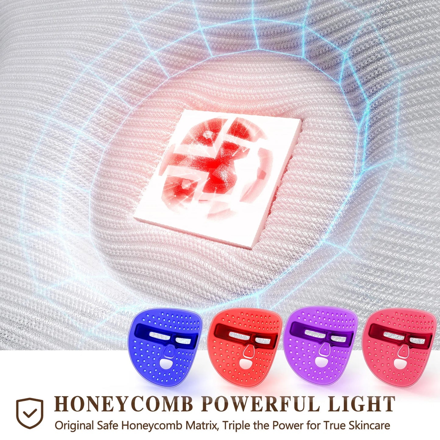 Red Light Therapy LED Face Mask